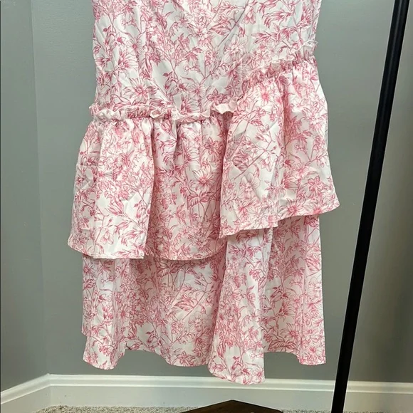 Floral Pink Sundress - Picture 4 of 5